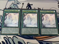 Yugioh Witch of the White Forest x3 Ultra Rare ALIN-EN058 Near Mint - Image 1