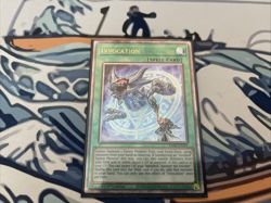 Yugioh Invocation Quarter Century Secret Rare RA04-EN281 Near Mint - Image 1