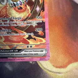Pokemon TCG Prismatic Evolutions Flareon EX Special Illustration Card 146/131 NM - Image 5