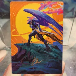 #36 Astelli Reclaimer ART SERIES GOLD STAMPED SIGNED Edge of Eternities MTG Card - Image 1