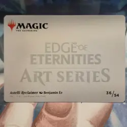 #36 Astelli Reclaimer ART SERIES GOLD STAMPED SIGNED Edge of Eternities MTG Card - Image 2