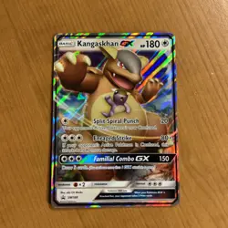 Pokemon TCG Kangaskhan GX SM188 Black Star Promo Ultra Rare Holo Card NM/LP - Image 1