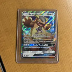 Pokemon TCG Kangaskhan GX SM188 Black Star Promo Ultra Rare Holo Card NM/LP - Image 3