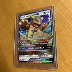 Pokemon TCG Kangaskhan GX SM188 Black Star Promo Ultra Rare Holo Card NM/LP - Image 4