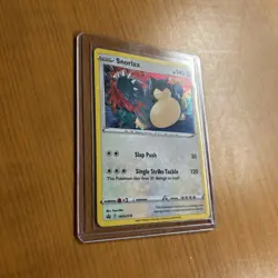 Snorlax SWSH119 Black Star Promo 2021 Rare Cosmos Holo Rare Pokemon TCG Card NM - Image 4