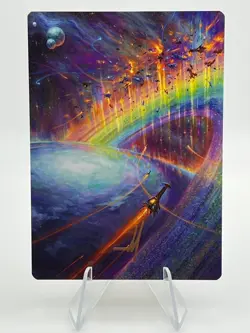 Cascading Cataracts Art Card (43/54) (Gold-Stamped Signature) - Art Series: EoE - Image 1