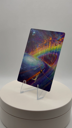 Cascading Cataracts Art Card (43/54) (Gold-Stamped Signature) - Art Series: EoE - Image 2