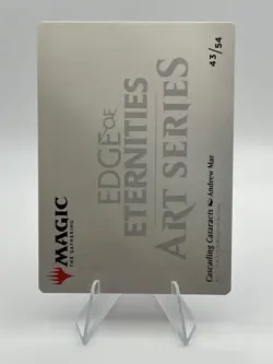 Cascading Cataracts Art Card (43/54) (Gold-Stamped Signature) - Art Series: EoE - Image 3