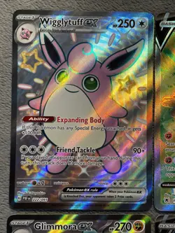 Full Art Textured Pokemon Cards Lot Shiny, Christopher , EX Galvantula Noivern + - Image 2