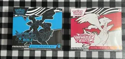 Pokemon Black Bolt and White Flare ETB Combo -IN HAND - Image 1