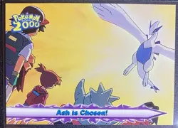 “Pokemon the Movie 2000” Topps Card - Ash is Chosen! - Image 1