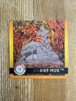 Pokemon Card 1999 Action Flipz Premier Edition Holo Grimer Muk # 17 Artbox LP - Image 1