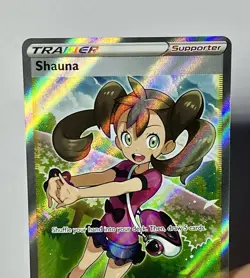 Shauna 263/264 (NM) Full Art Ultra Rare SWSH: Fusion Strike 2021 Pokemon Card - Image 3