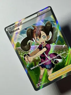 Shauna 263/264 (NM) Full Art Ultra Rare SWSH: Fusion Strike 2021 Pokemon Card - Image 4
