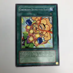 Yugioh Continuous Destruction Punch 1st Edition MFC-085 Magician's Force Card LP - Image 2