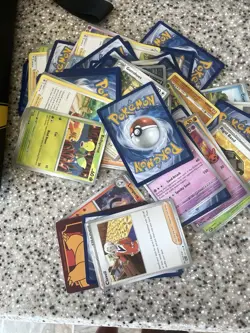 Pokemon Binder Cards Inside (Big Card Included) 200+ cards - Image 4