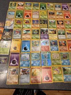 Vintage Pokemon Card Lot 90+ Cards - Mewtwo Promo, Dark Magneton, - Image 3