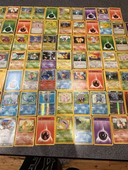 Vintage Pokemon Card Lot 90+ Cards - Mewtwo Promo, Dark Magneton, - Image 4