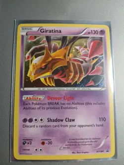Giratina XY184 Promo XY Promos Pokemon Card - Image 1
