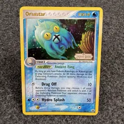 Omastar 23/92 Legend Maker Reverse Holo Pokemon Card Stamped - Image 1
