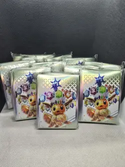 2025 Prismatic Evolutions ETB Card Sleeves Sealed - 65 Sleeves - Eleven Packs - Image 1