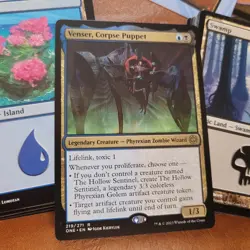 Venser, Corpse Puppet Poison themed MTG Commander Deck Custom Complete Evil Fun - Image 1