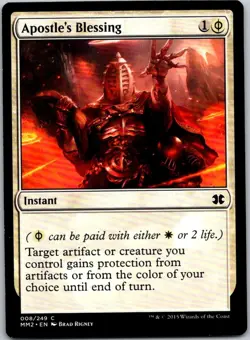 Magic the Gathering Apostle's Blessing Modern Masters 2015 MTG Free Shipping! - Image 1