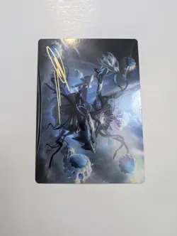 MTG - Mm'menon, the Right Hand (Gold-Stamped Signature)- Art Series: EOE NM/M - Image 1