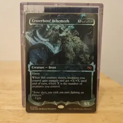 Craterhoof Behemoth - Showcase Foil MTG Tarkir: Dragonstorm (NM) - Image 1