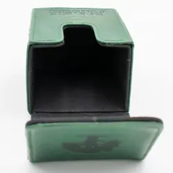 Ultra Pro Magic the Gathering Forest Green Mana Flip Deck Box Magnetic - Image 2