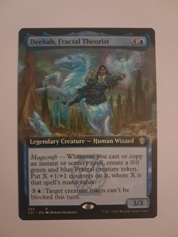 Deekah, Fractal Theorist Extended NM/M Commander 21 C21 MTG Magic the Gathering - Image 1