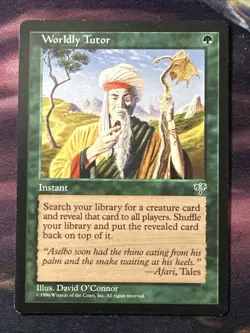 Worldly Tutor - Mirage - Uncommon, LP - Image 1