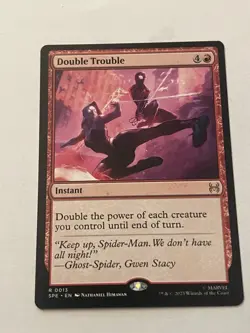 Magic The Gathering X Spider-Man, 1x Double Trouble SDCC 2025 Marvel - In Hand - Image 1