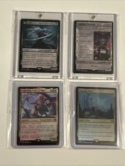 Magic the Gathering Final Fantasy Sephiroth Fabled Soldier, Bahamut, Lighting - Image 1