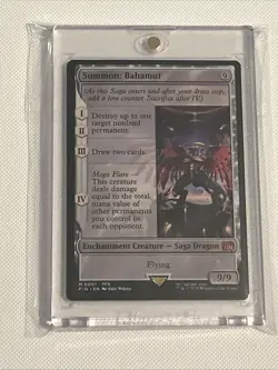 Magic the Gathering Final Fantasy Sephiroth Fabled Soldier, Bahamut, Lighting - Image 4