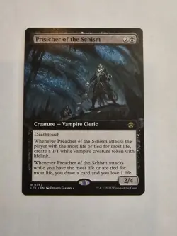 Preacher of the Schism (Extended Art) The Lost Caverns of Ixalan Regular - Image 1