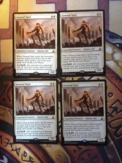 X4 General Tazri Mtg Magic (see scan) - Image 1