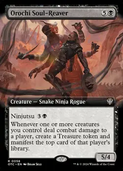 MTG Orochi Soul-Reaver OTC Rare Normal #58 - Image 1