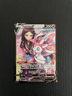 Sylveon V - TG14/TG30 Swsh09: Brilliant Stars Trainer Gallery Holo Pokemon TCG - Image 1
