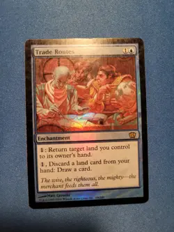 Trade Routes 8th Edition Foil Magic MTG HP - Image 1