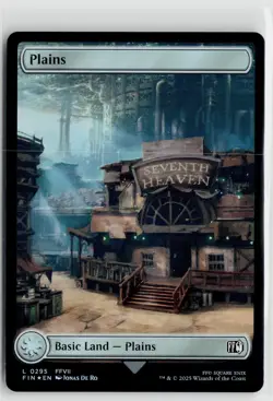 MTG Final Fantasy Plains (295) x1 NM Foil - Image 1