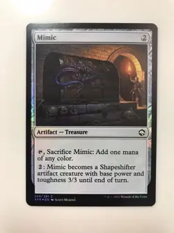 Mimic Foil MTG Magic the Gathering Card NM Near Mint Forgotten Realm AFR - Image 1
