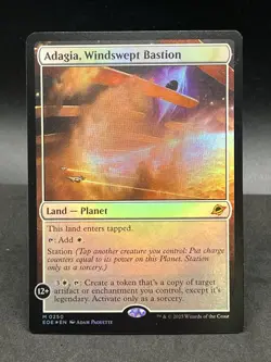 MTG Adagia, Windswept Bastion - Foil, NM-Mint, English Edge of Eternities - Image 1