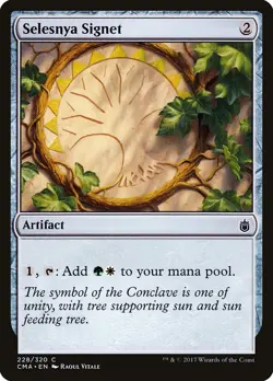 Selesnya Signet [Commander Anthology] Magic MTG - Image 1
