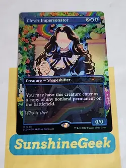 Clever Impersonator (Rainbow Foil) Secret Lair Drop Foil - Image 1