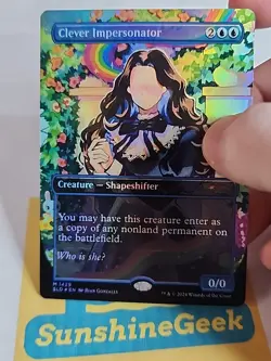 Clever Impersonator (Rainbow Foil) Secret Lair Drop Foil - Image 2