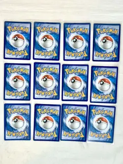 Lot Of 12 Pokemon TCG Scarlet & Violet 151 Cosmic Holo Basic Energy Cards SVE - Image 2