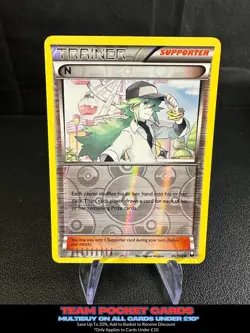 N 96/108 Reverse Holo, Dark Explorers, Pokemon, LP - Image 1