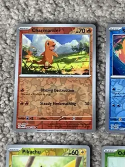 Pokemon 151 Scarlet and Violet - 7 Card Lot Reverse Holos NP NM - Image 2