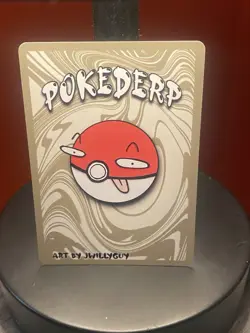 Pokederp Dafish 19/25 - Magikarp Pokemon Derpy Fan Art Card - Image 2